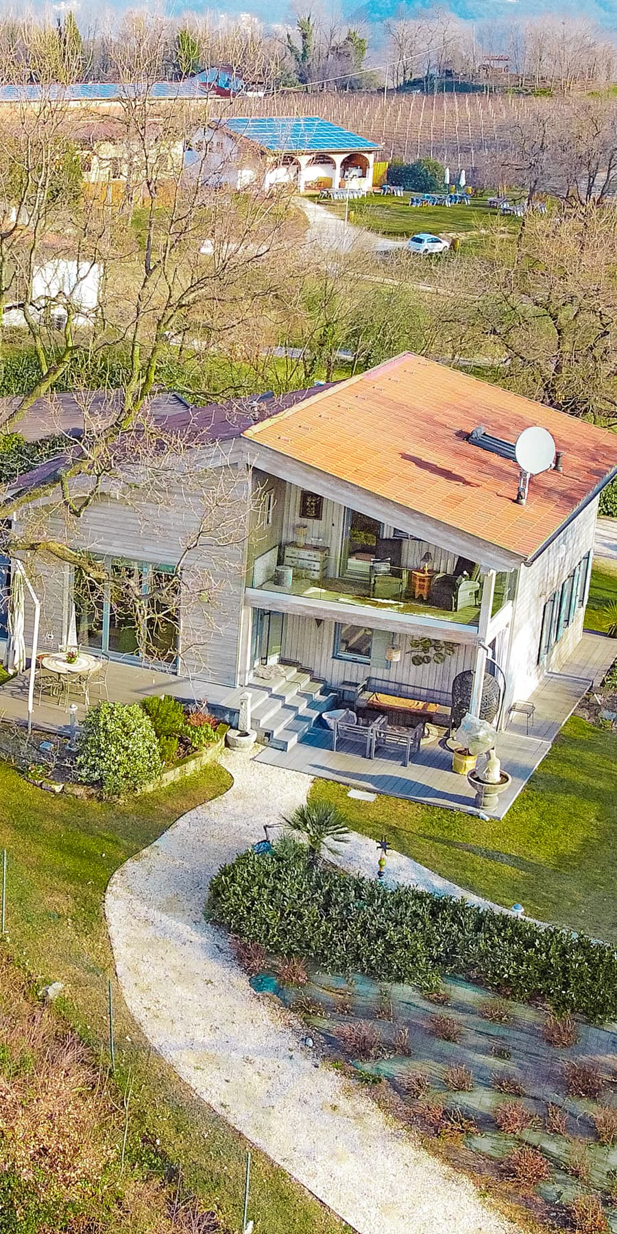 Villa esclusiva con vista Lago di Garda a Puegnago