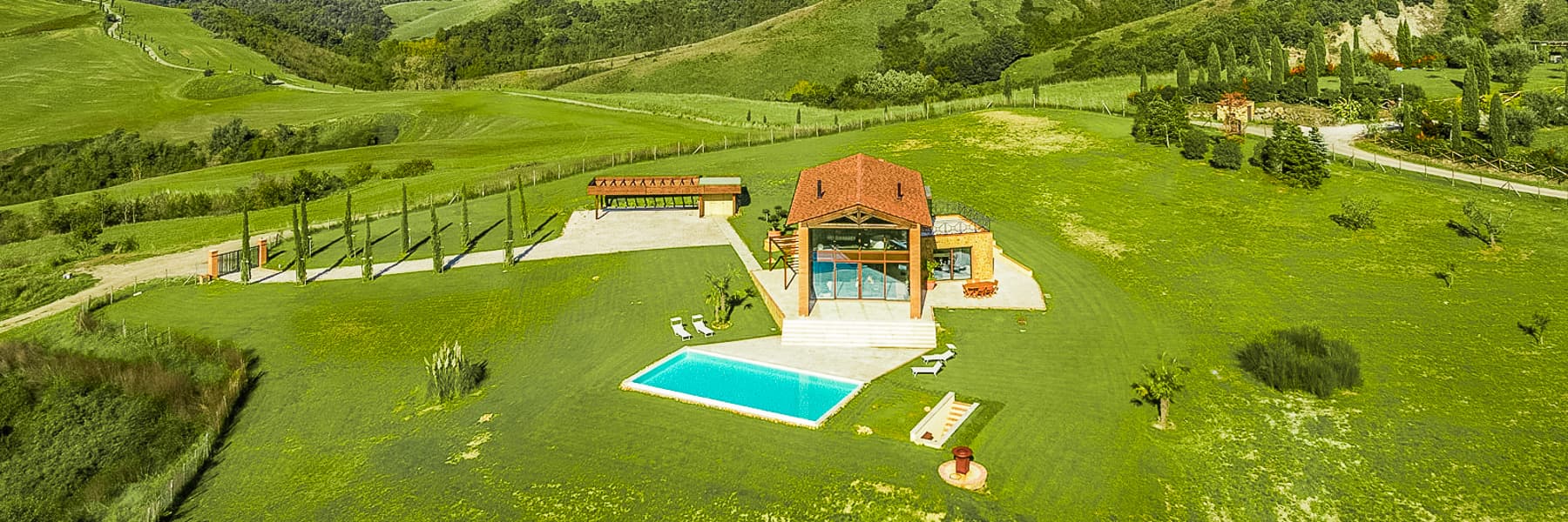 Villa esclusiva tra le colline di Montaione, Toscana